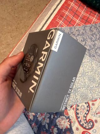Garmin Instinct 2X Solar Smartwatch Nero Nuovo!!