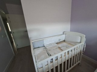 Cuna Sabana + Pack textil jirafa