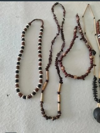 6 Collane Etniche con Semi Naturali Nuove