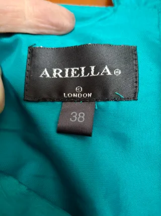 Vestido fiesta mujer verde.