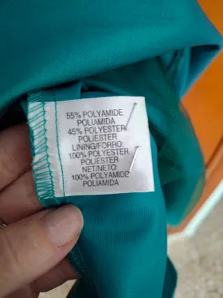 Vestido fiesta mujer verde.