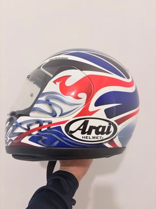 Casco Moto Arai Talla S con Visera
