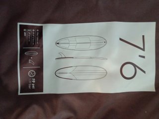 Tabla surf hinchable Olaian 7'6