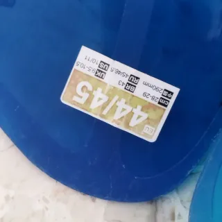 Aletas de buceo SUBEA azules