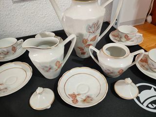 CIFPLA Gijón COMPLETO - Juego de café porcelana