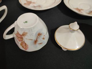 CIFPLA Gijón COMPLETO - Juego de café porcelana
