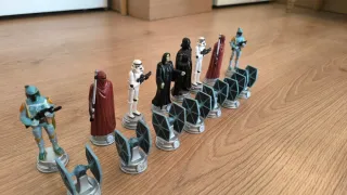 Ajedrez Star Wars (Falta 1 pieza)