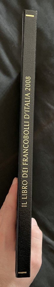Libro Francobolli Italia 2008 Completo Custodia
