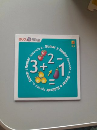 Juego Educa Sumar y Restar 5-6 años
