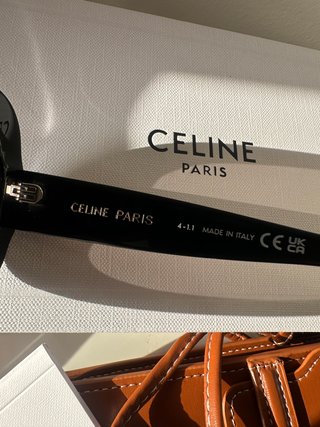 Gafas de Sol Celine Triomphe Negra y Dorada