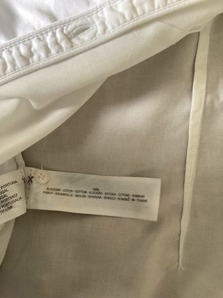 Camisa blanca mujer massimo dutti