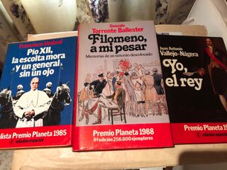 Libros premio planeta