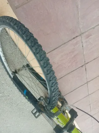 Bicicleta Rockrider 100 Verde