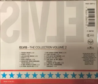 Lote 8 CDs Elvis Presley