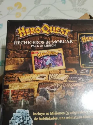Heroquest: Hechiceros de Morcar Pack Misión