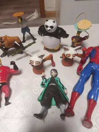 Lote Juguetes Varios Personajes