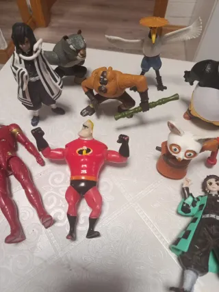 Lote Juguetes Varios Personajes