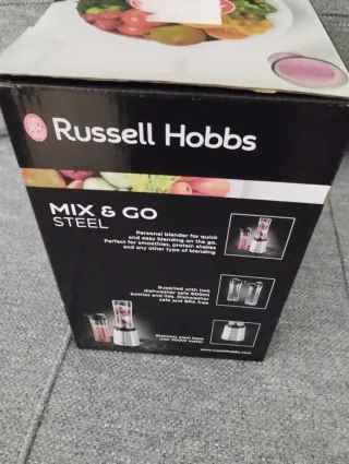 Russell Hobbs Mix & Go Steel Licuadora (a estrenar
