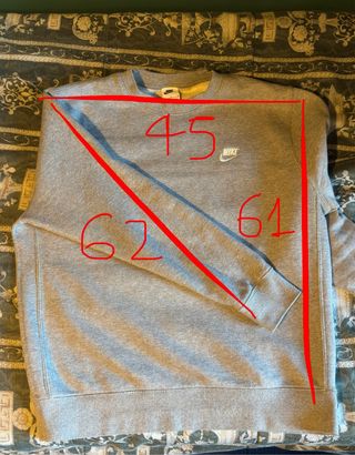 Felpa Nike Grigia Uomo Taglia M