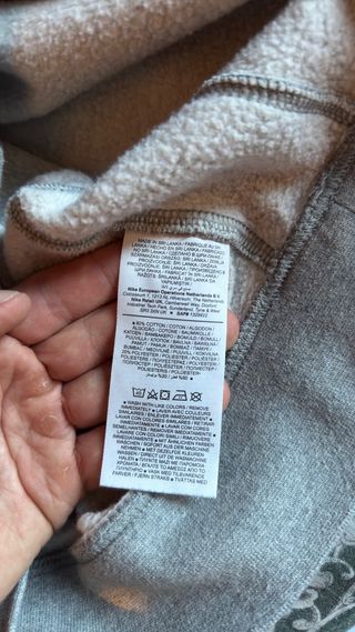 Felpa Nike Grigia Uomo Taglia M