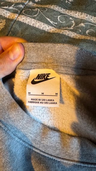Felpa Nike Grigia Uomo Taglia M
