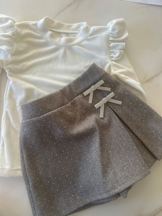 Conjunto fiesta niña talla 10