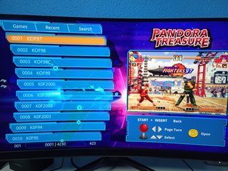 Pandora Box X MiniArcade Retro + Mandos sin cable