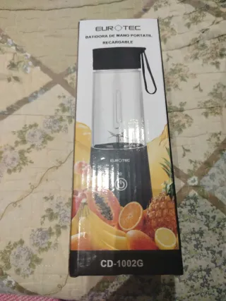 Batidora Portátil Recargable EUROTEC CD-1002G