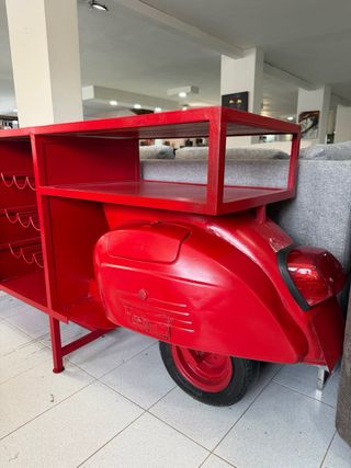 Botellero moto scooter exterior metal