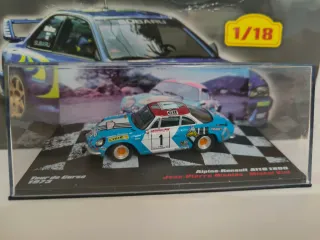Coche Rally Alpine-Renault A110 1/43