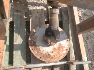 Armazón polea motor