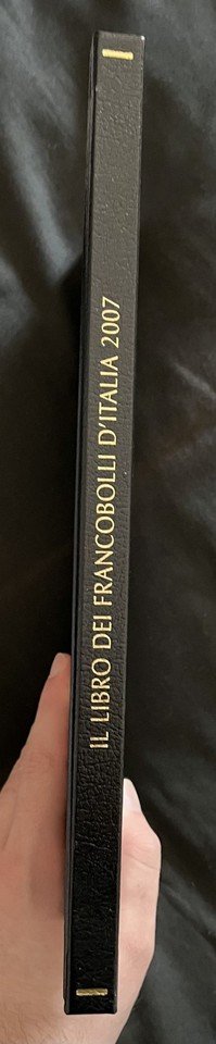Libro Francobolli Italia 2007 Completo Custodia
