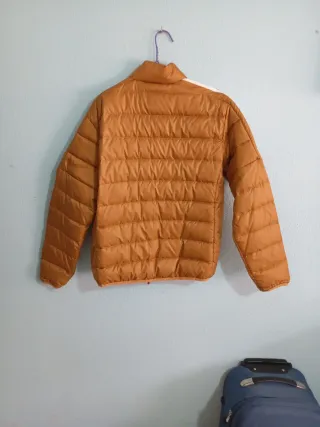 Abrigo acolchado Adidas naranja