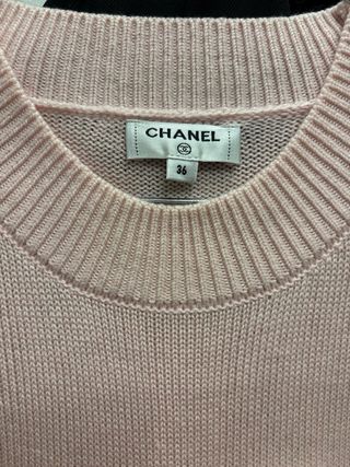 Jersey Chanel Rosa Talla S/36