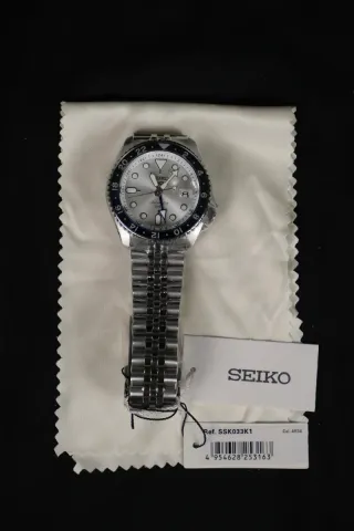 Seiko 5 Sport GMT Automático SSK033K1 FULL SET NEW