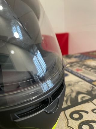 Casco Scorpion Exo 500 Air Negro/Amarillo