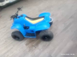 Mini Quad 49cc Azul y Amarillo