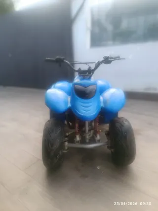 Mini Quad 49cc Azul y Amarillo