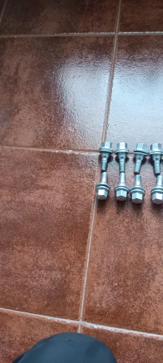 Tornillos originales de 19 para llantas Aluminio.