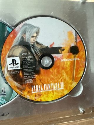 FINAL FANTASY VII PSX COLECCIONISTA