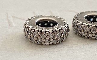 2 separadores Pandora Charm ORIGINAL Circonitas