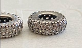 2 separadores Pandora Charm ORIGINAL Circonitas