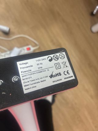 Lámpara Arco Rosa Manicura