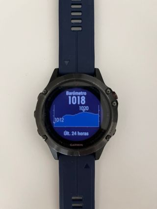 Garmin Fenix 5 Smartwatch Nero/Blu