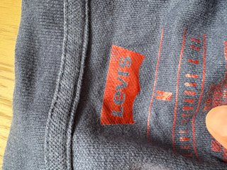 Polo Levi's azul talla M