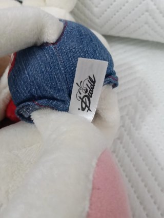 Peluche Diddl con cuore 26 cm in altezza