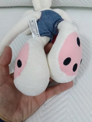 Peluche Diddl con cuore 26 cm in altezza