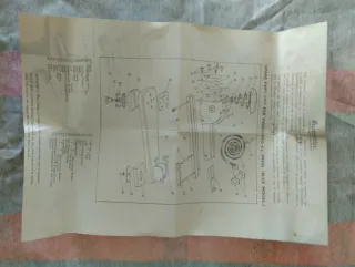 Grapadora Vanguard Antigua Azul