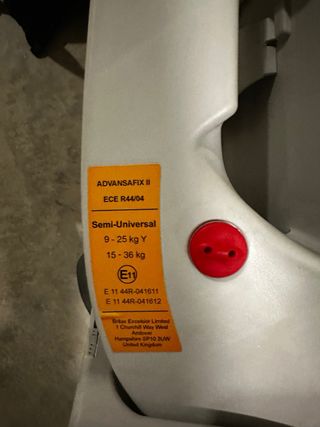 2 Sillas Coche Britax Römer Advansafix