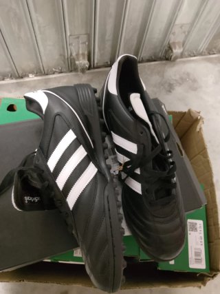 Scarpe Adidas Kaiser Pelle Calcio Tg 48
